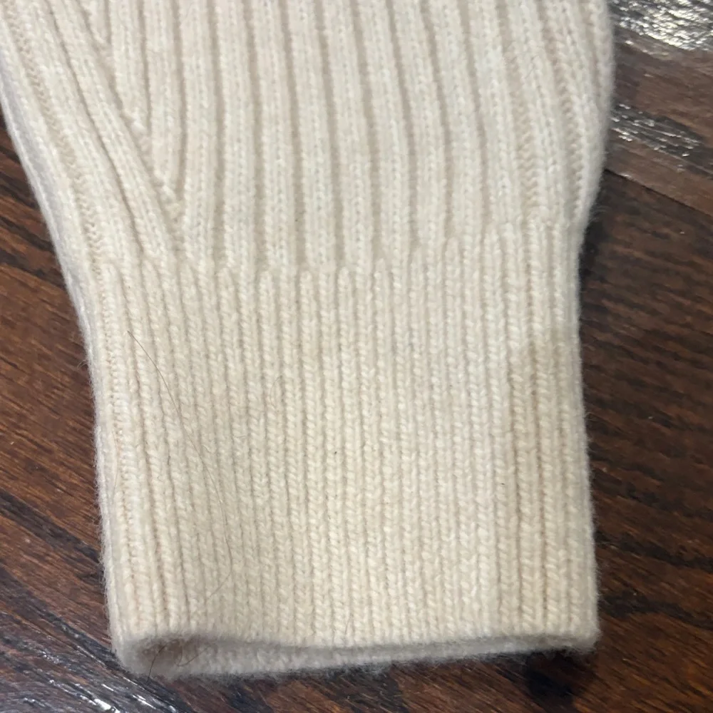 H&M Cream Ribbed Mini Dress - Picture 3 of 6